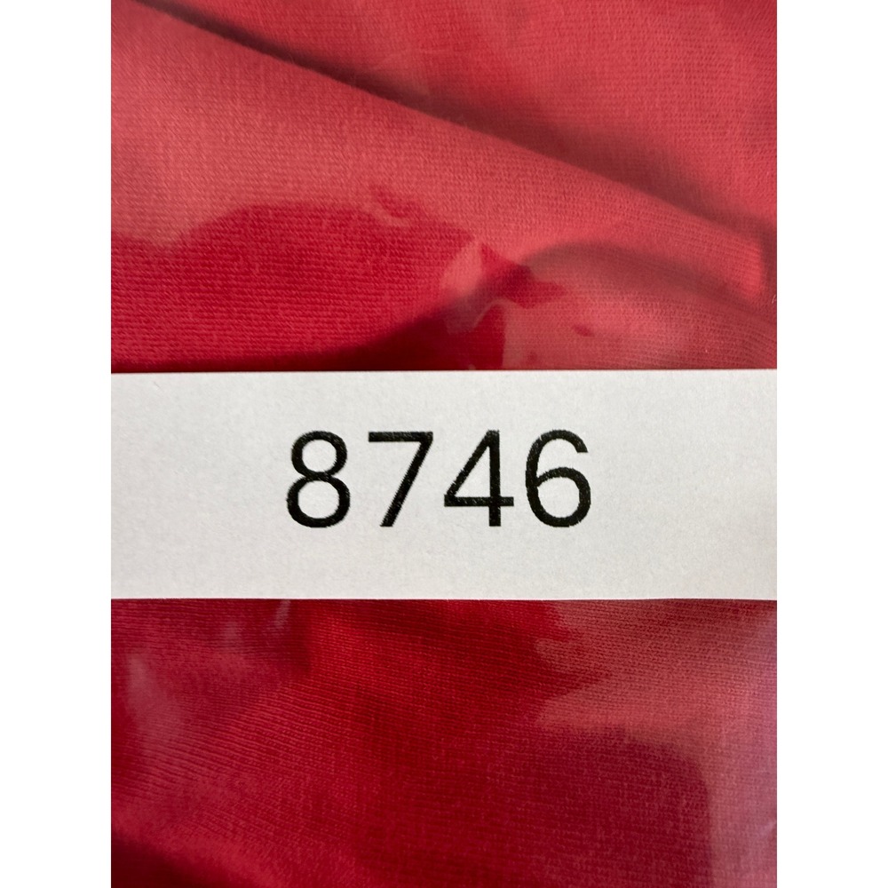 L.L.Bean Size L 100% Cotton Casual Basic Crewneck T-Shirt Red Short Sleeve Mens - Picture 7 of 7